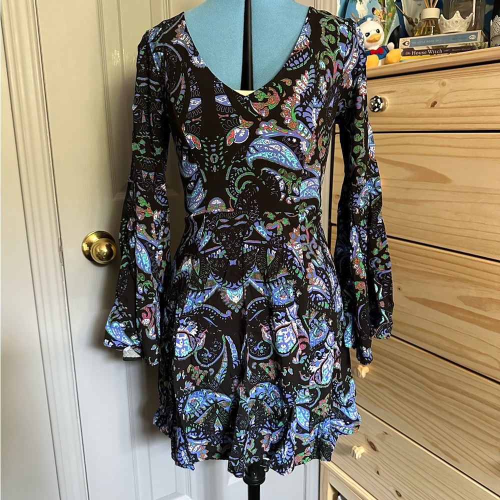 EXPRESS Bell Sleeve Dress
